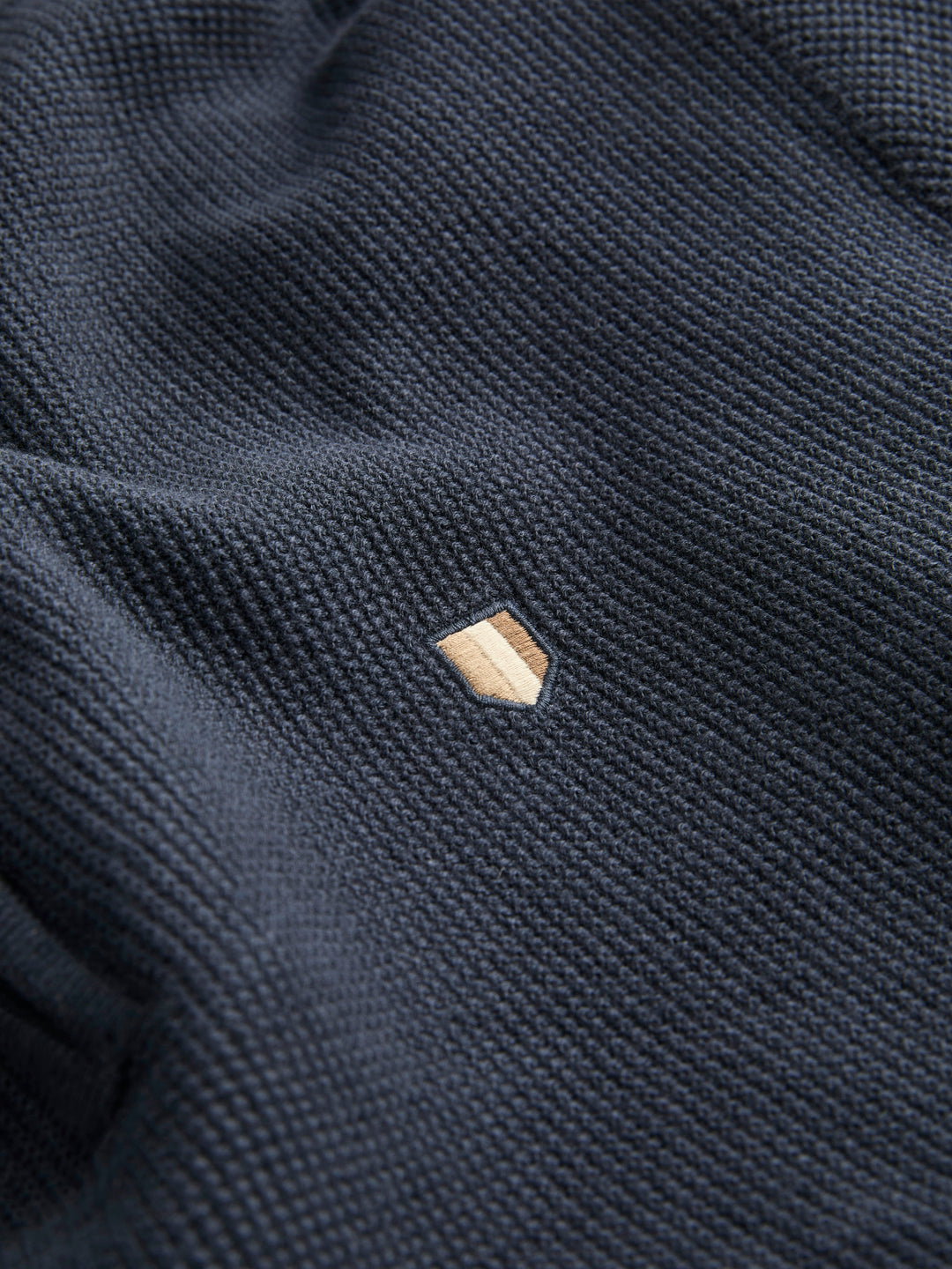 Jack & Jones 1/2 Zip Knit Navy