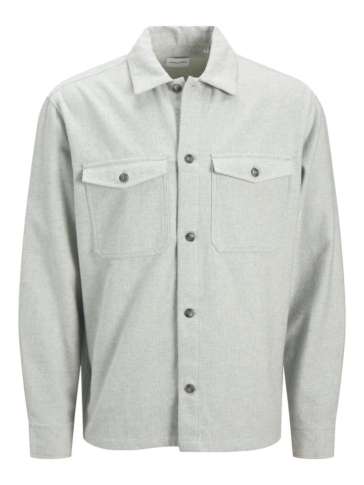 Jack & Jones Perfect Overshirt Light Grey Melange