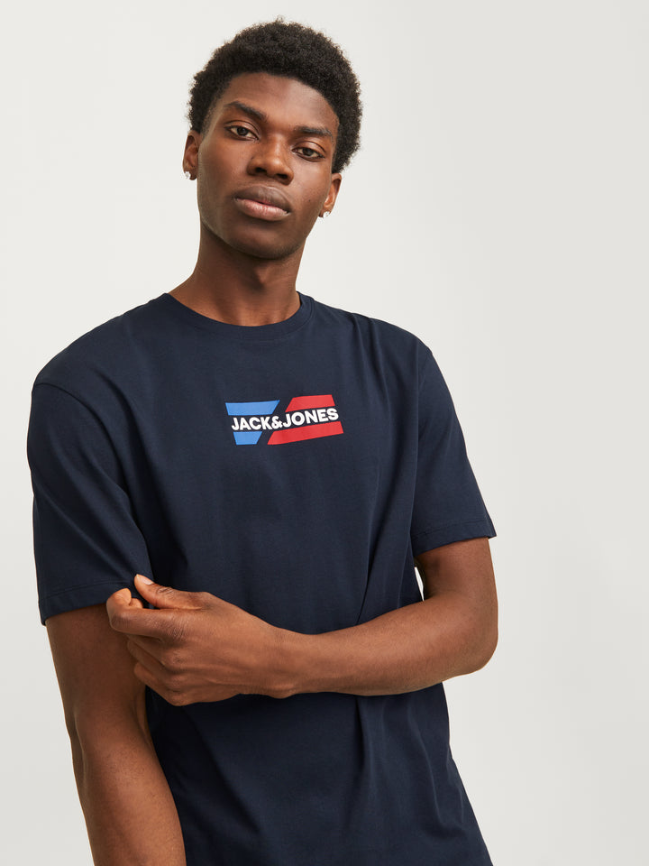 Jack & Jones Graphic Tee Navy