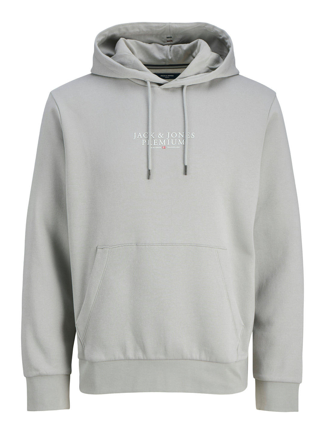 Jack & Jones Logo Hoodie Drizzle
