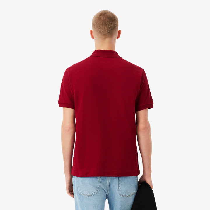 Lacoste Original Cotton Pique Polo Shirt Bordeaux