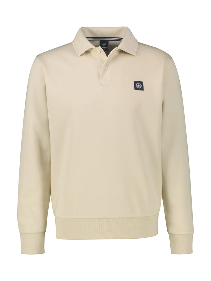 Lerros Casual Button Top Foam White