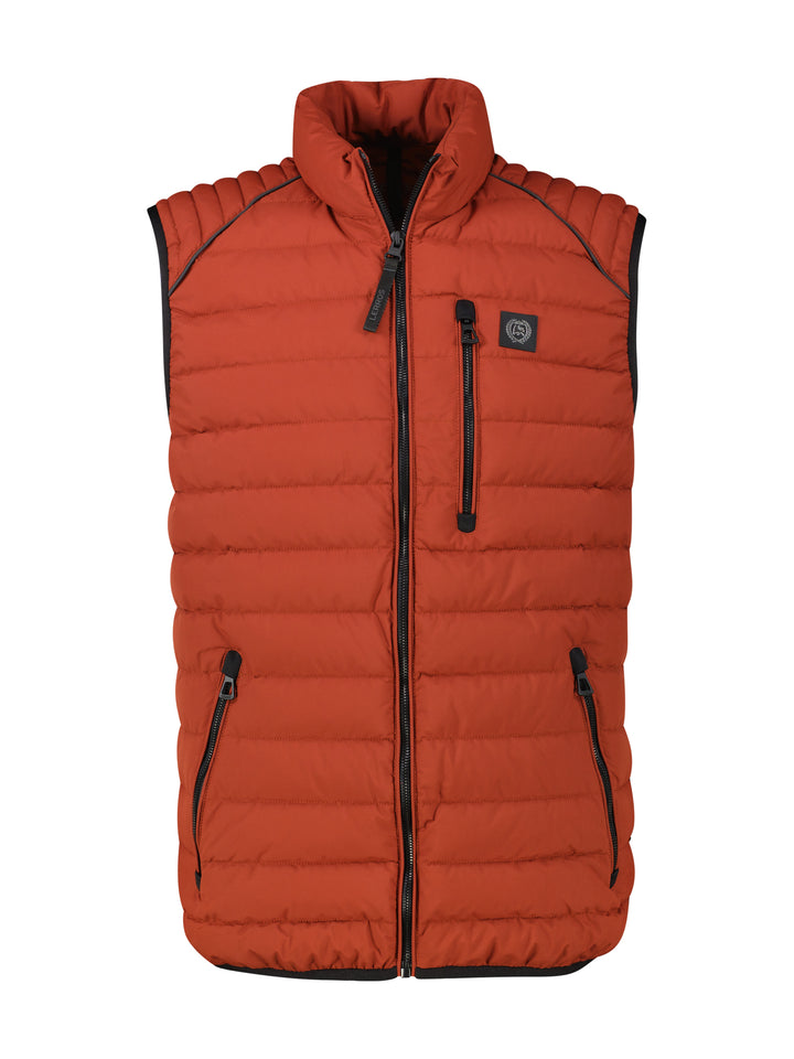 Lerros Gilet Burnt Red