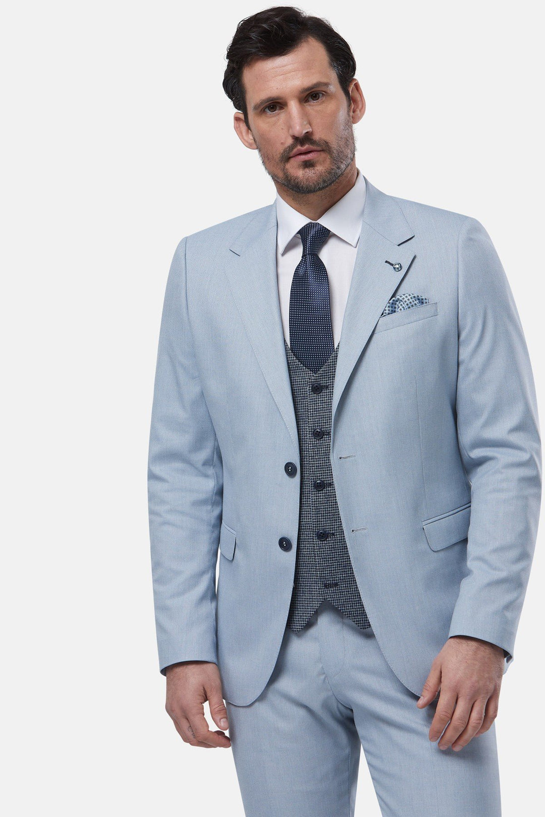 Benetti London Ice 3 Piece Suit