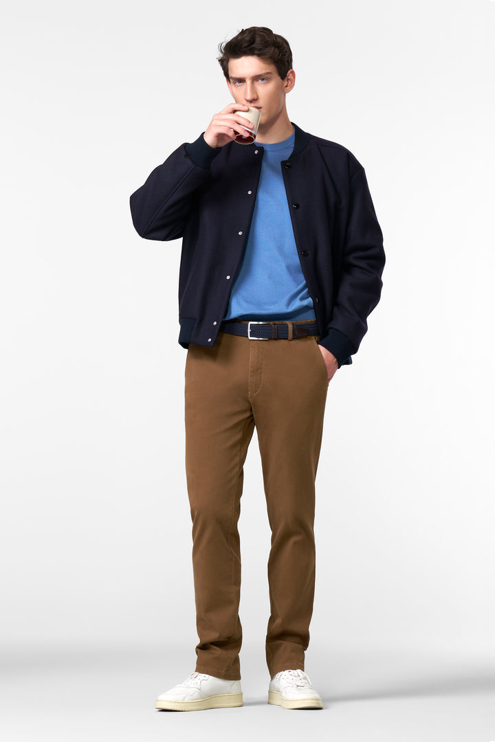 Meyer Oslo Organic Cotton Chino Mustard