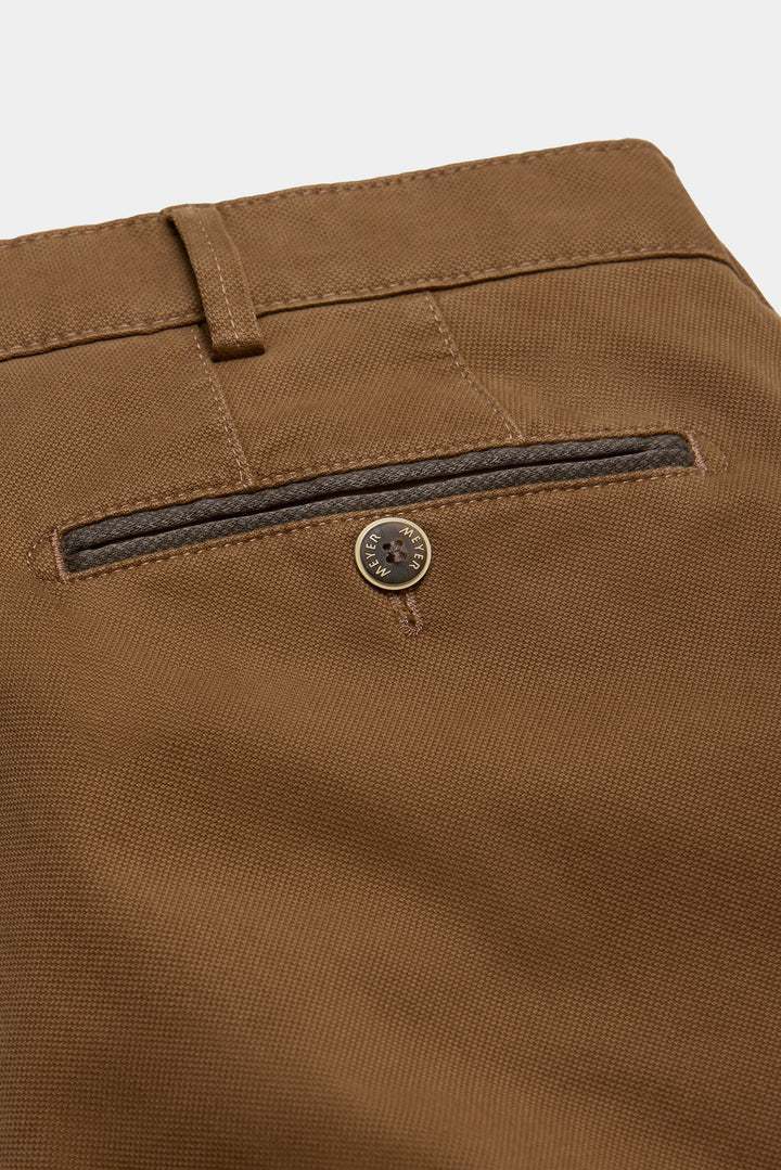 Meyer Oslo Organic Cotton Chino Mustard