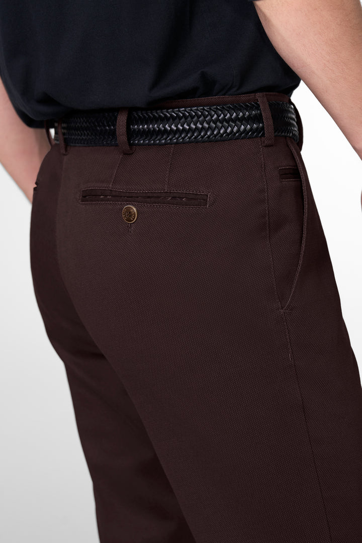 Meyer Chicago Organic Cotton Chino Dark Red