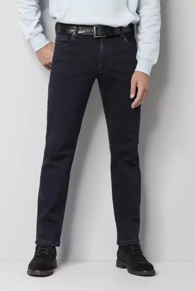 Meyer M5 Regular Fit Jean Dark Blue