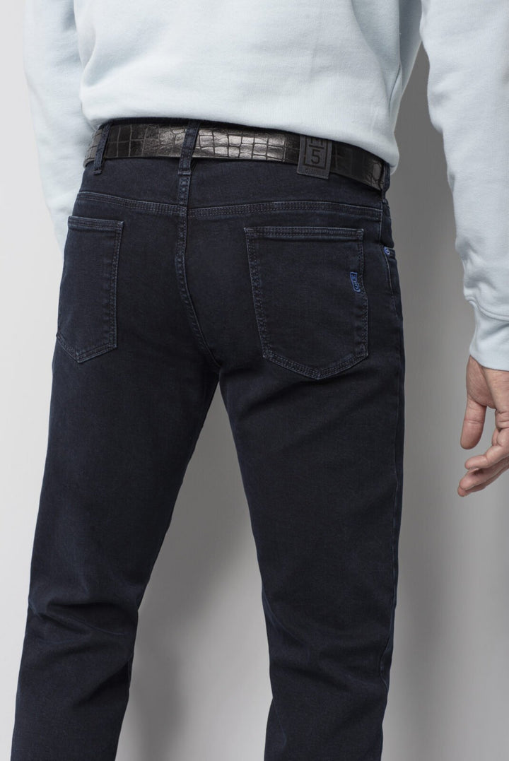 Meyer M5 Regular Fit Jean Dark Blue