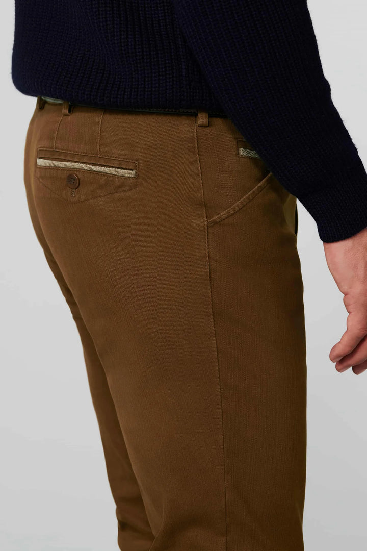 Meyer Roma Organic Cotton Chino Mustard