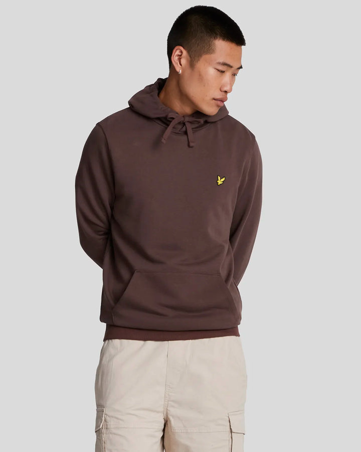 Lyle & Scott Pullover Hoodie Deep Mahogany