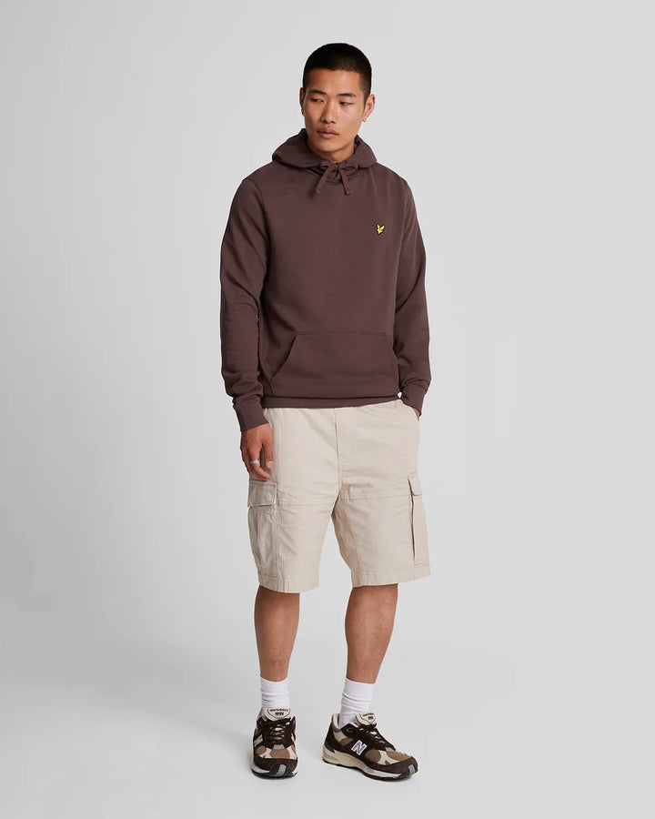 Lyle & Scott Pullover Hoodie Deep Mahogany