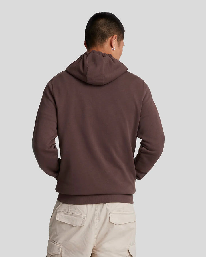 Lyle & Scott Pullover Hoodie Deep Mahogany