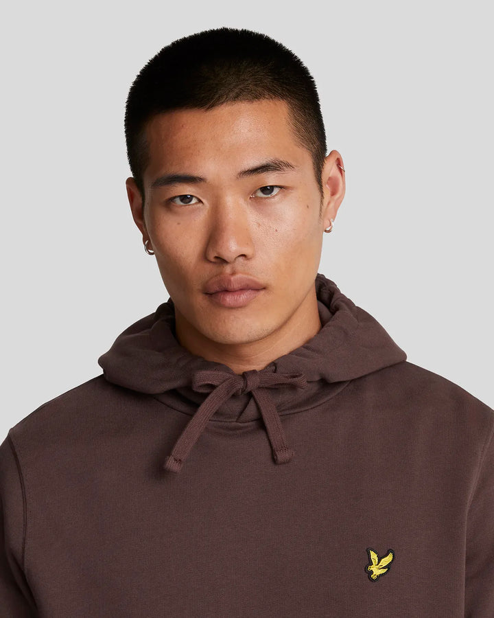 Lyle & Scott Pullover Hoodie Deep Mahogany