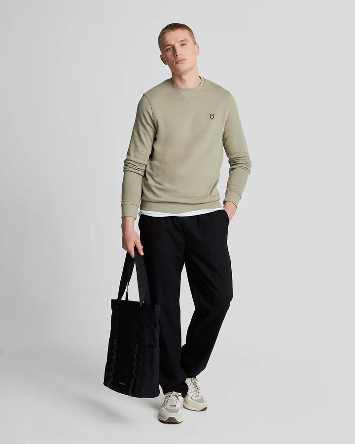 Lyle & Scott Crew Neck Sweatshirt Sage Uniform