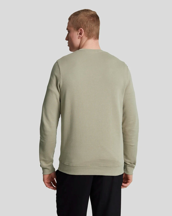 Lyle & Scott Crew Neck Sweatshirt Sage Uniform
