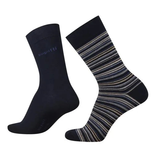 Bugatti 2 Pack Sock Size 9-12