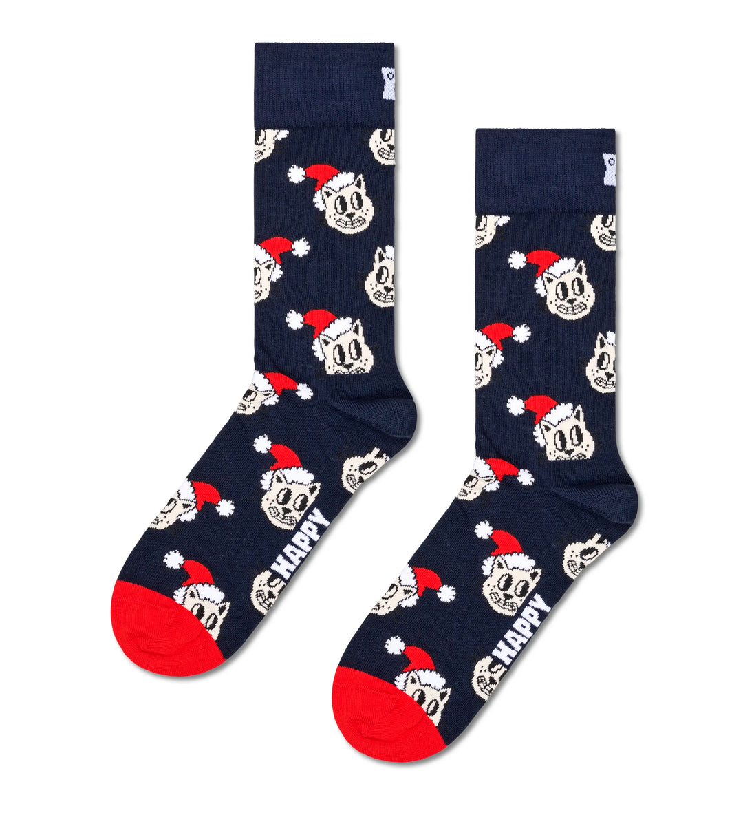 Happy Socks Holiday Cat Sock