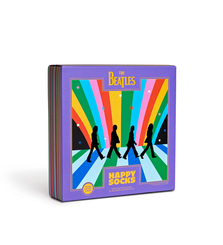 Happy Beatles 3 Pack Sock Giftbox