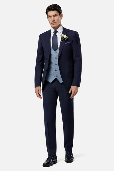 Benetti Philip Blue Waistcoat