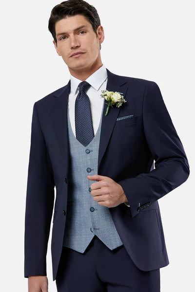 Benetti Philip Blue Waistcoat