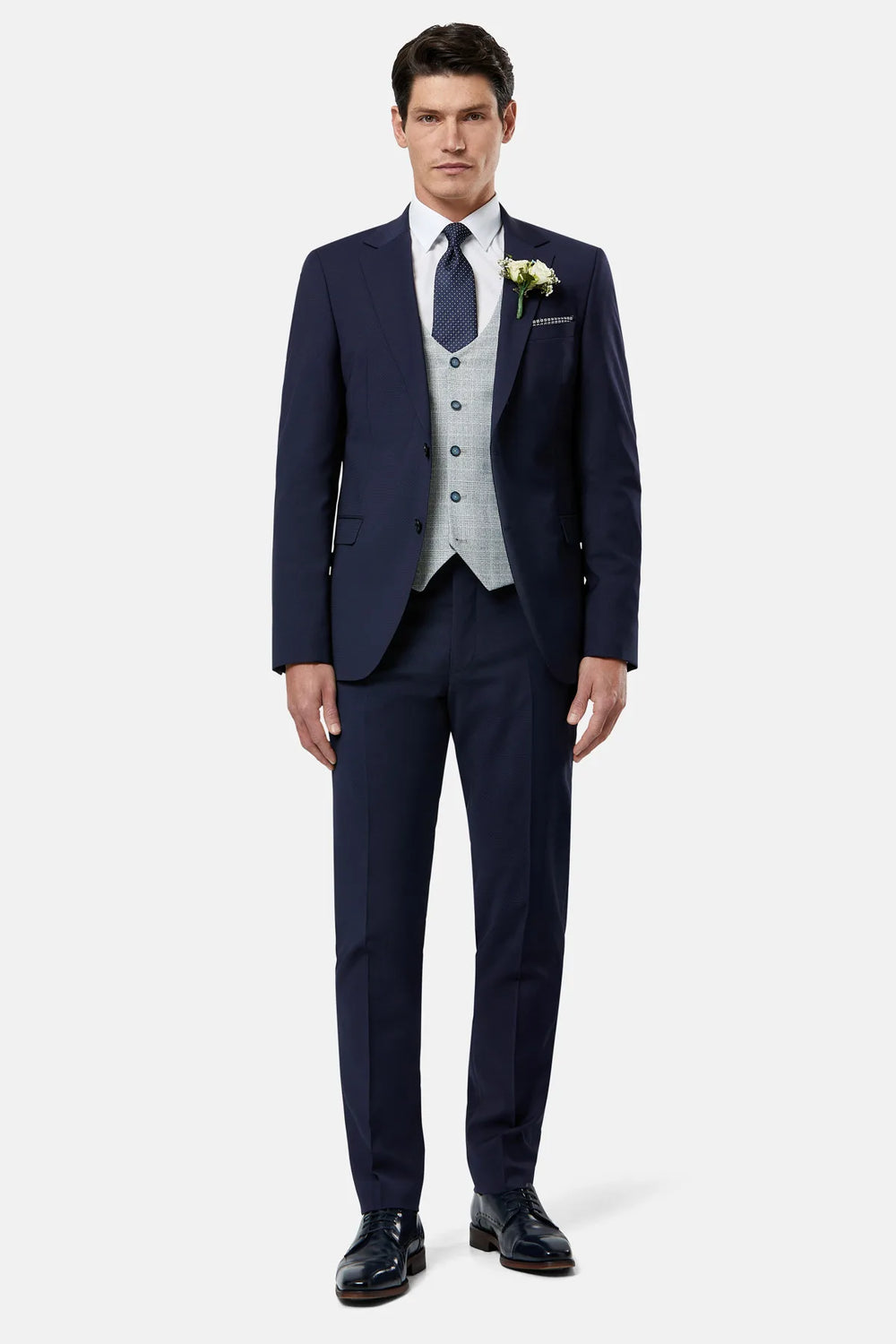 Benetti Philip Silver Waistcoat