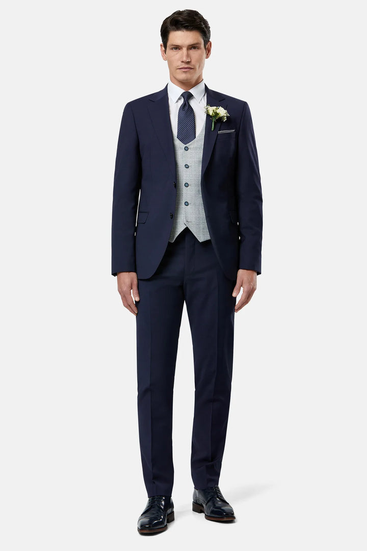 Benetti Philip Silver Waistcoat