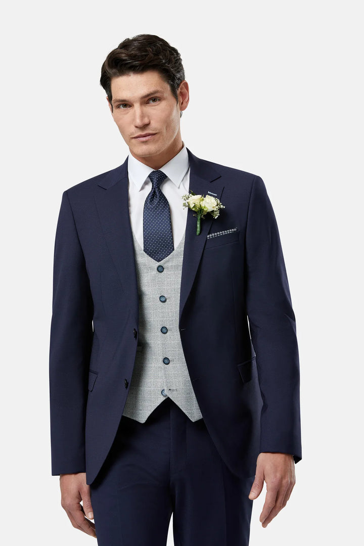 Benetti Philip Silver Waistcoat