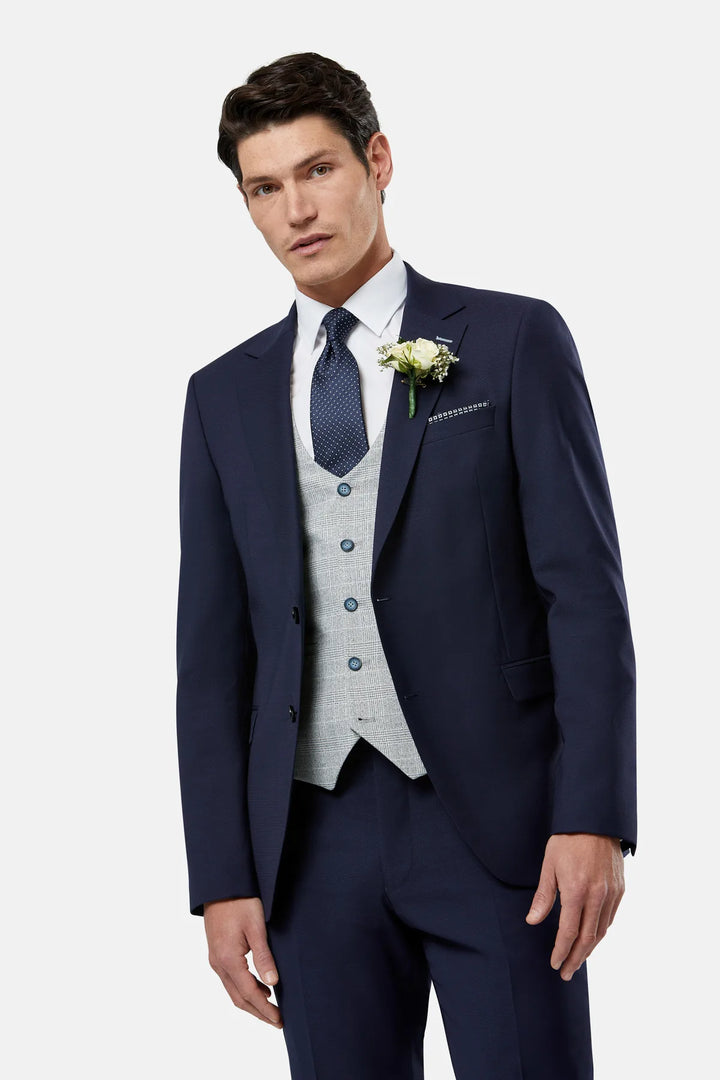 Benetti Philip Silver Waistcoat