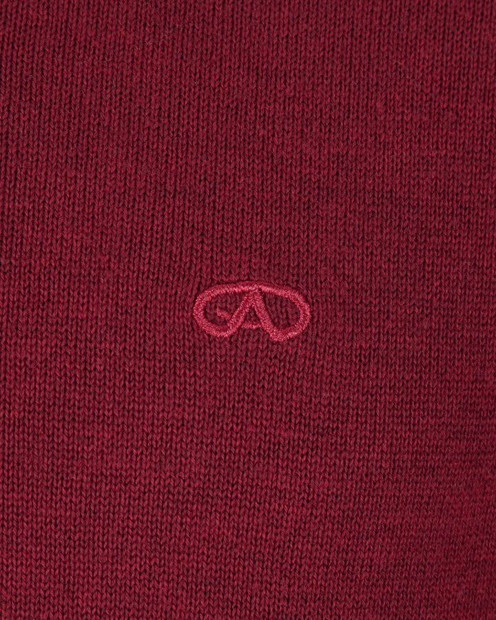 Andre Tory 1/4 Zip Merlot