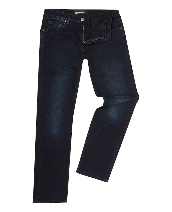 Remus Uomo Rolston Straight Leg Jean Navy