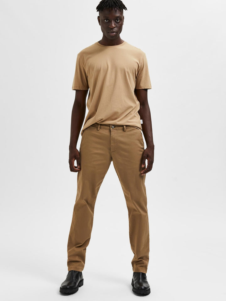 Selected Homme New Miles Slim Fit Chino Ermine