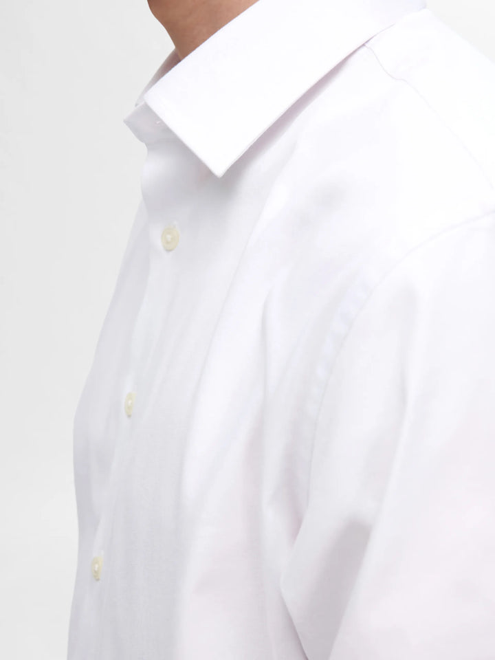 Selected Homme Slim Fit Performance Shirt White