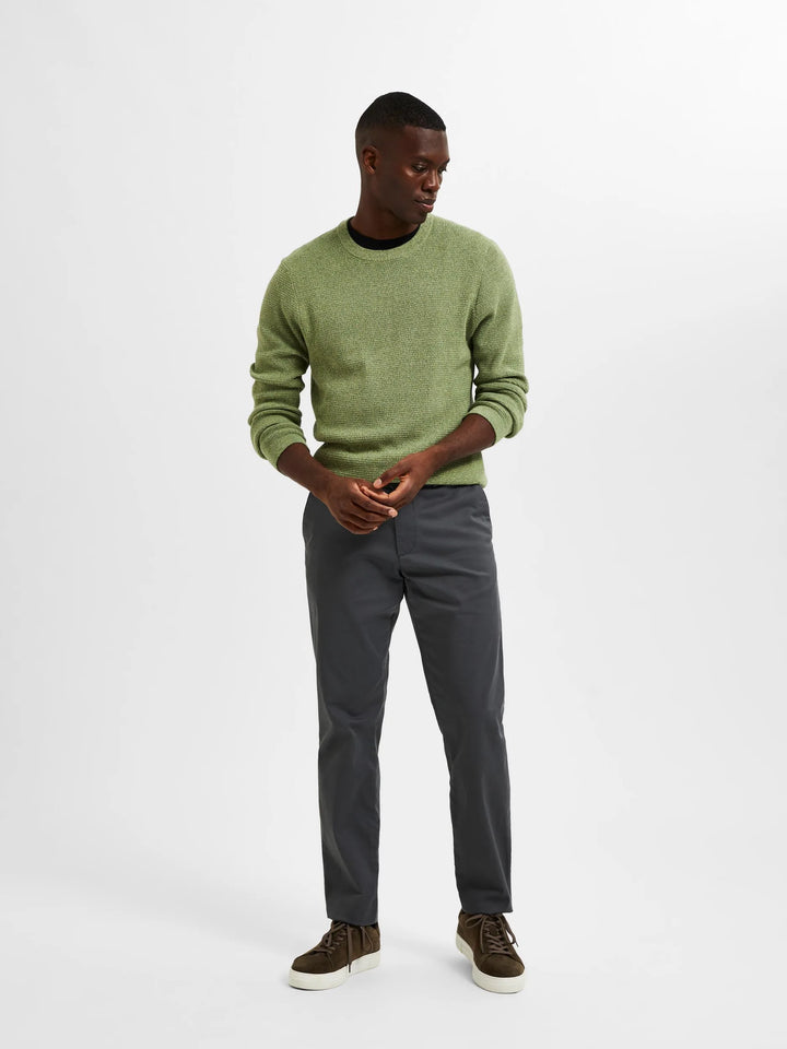 Selected Homme New Miles Slim Fit Chino Dark Shadow