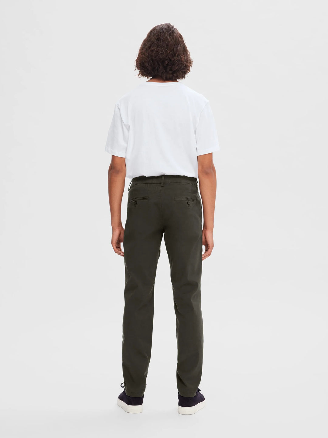 Selected Homme New Miles Slim Fit Chino Forest Night