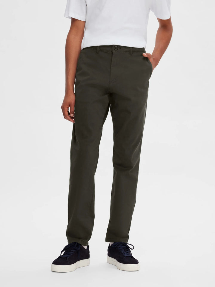 Selected Homme New Miles Slim Fit Chino Forest Night