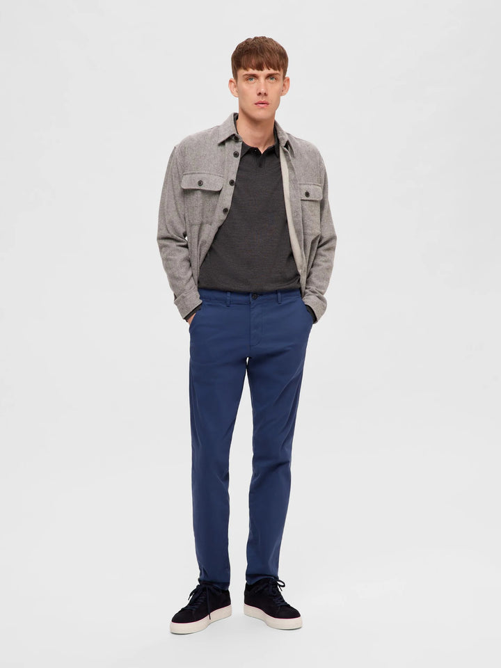 Selected Homme New Miles Slim Fit Chino Insignia Blue