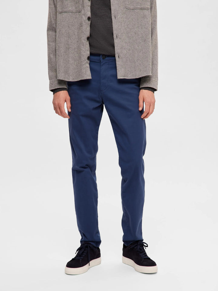 Selected Homme New Miles Slim Fit Chino Insignia Blue