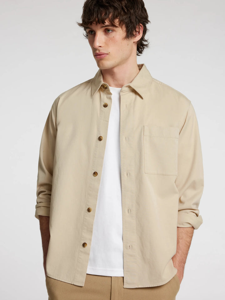 Selected Homme Overshirt Oatmeal