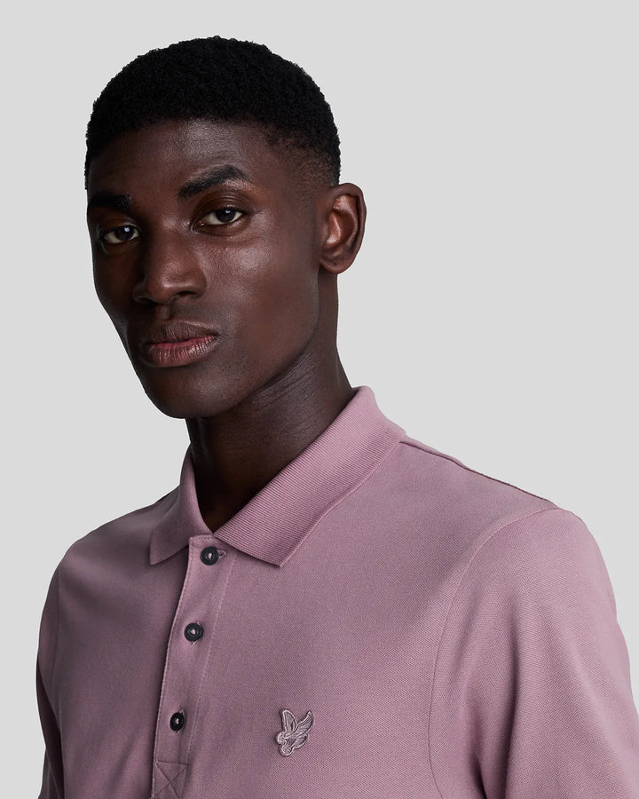 Lyle & Scott Tonal Eagle Polo Shirt Mountain
