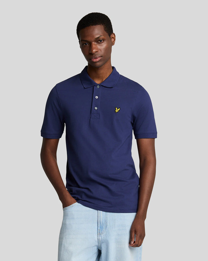 Lyle & Scott Plain Polo Deep Indigo