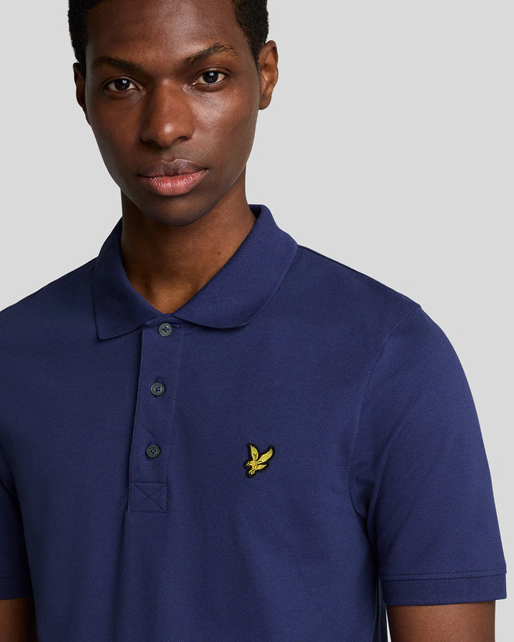 Lyle & Scott Plain Polo Deep Indigo