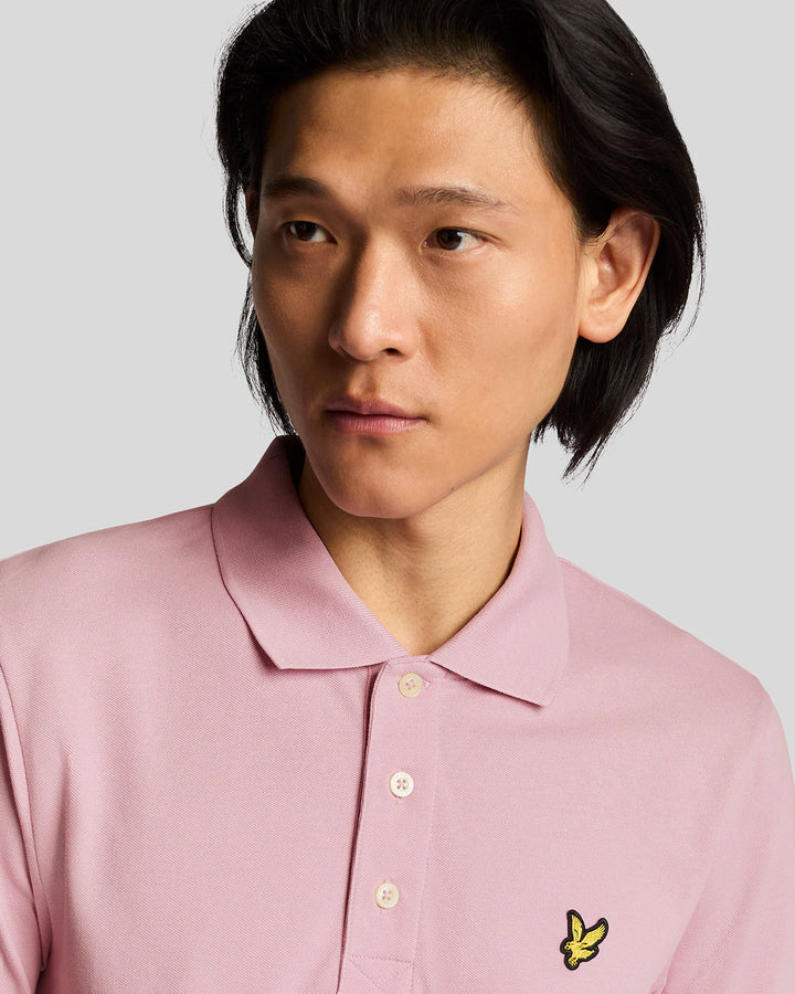 Lyle & Scott Plain Polo Pink Light