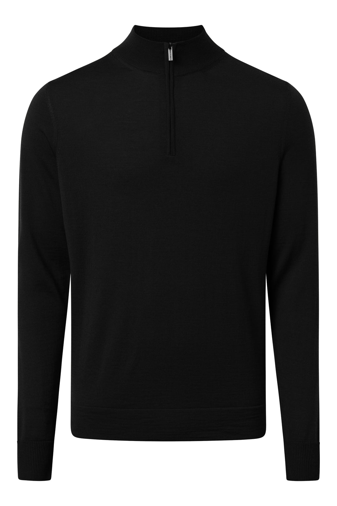 Strellson Marek Vigin Wool 1/4 Zip Black