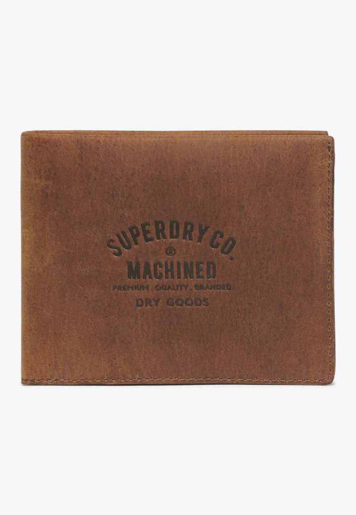 Superdry Leather Wallet Brown