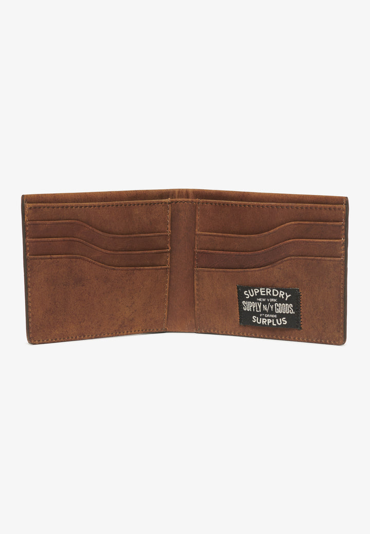 Superdry Leather Wallet Brown