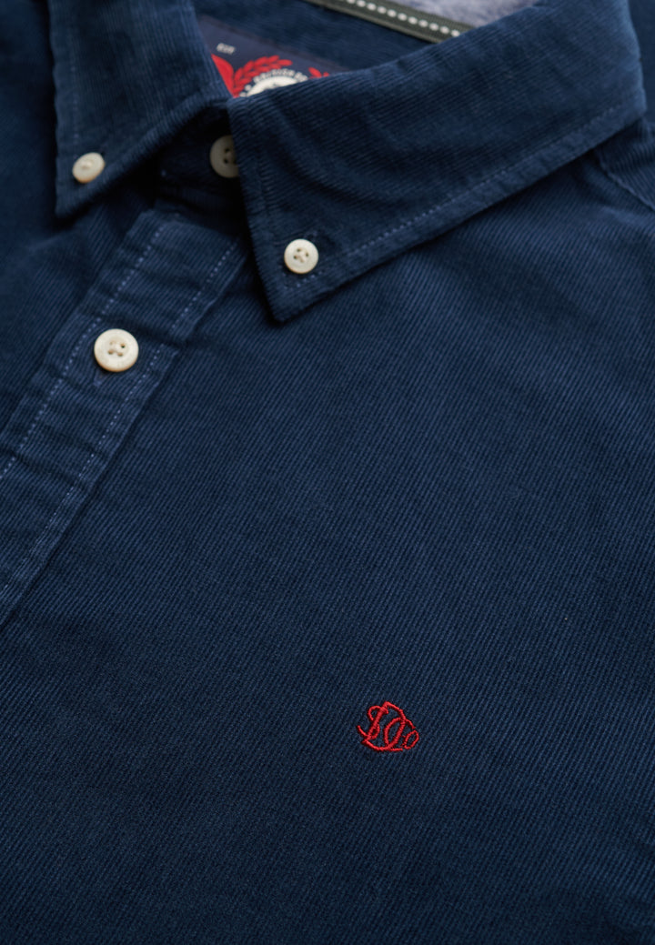 Superdry  Classic Needle Cord Shirt Insignia Blue