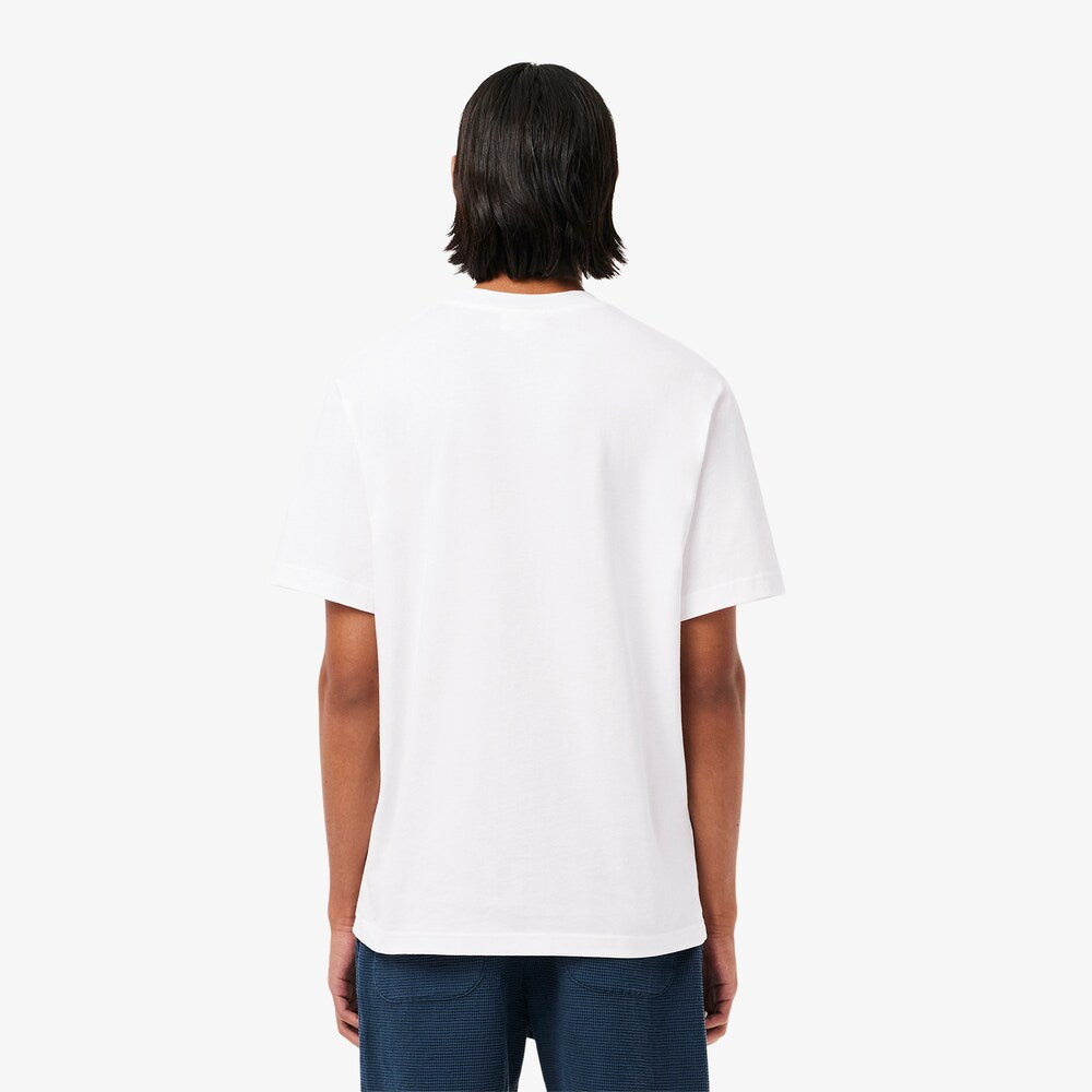 Lacoste Crew Neck Tee Shirt White