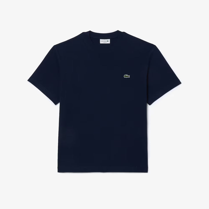 Lacoste Crew Neck Tee Shirt Navy