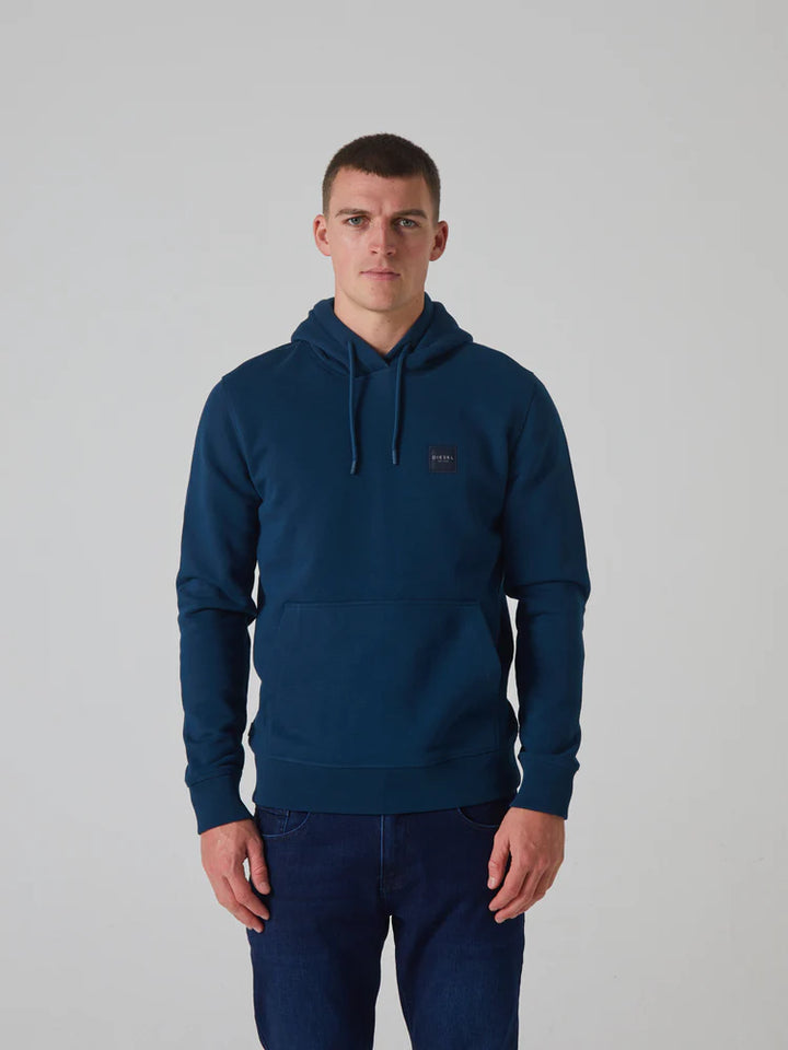 Diesel Theo Hoodie Midnight Teal